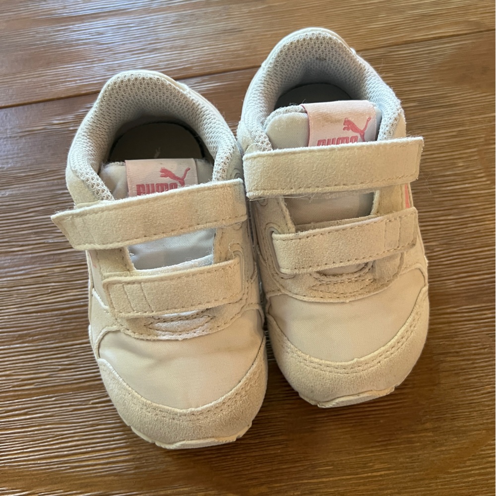 Puma Baby White Sneakers